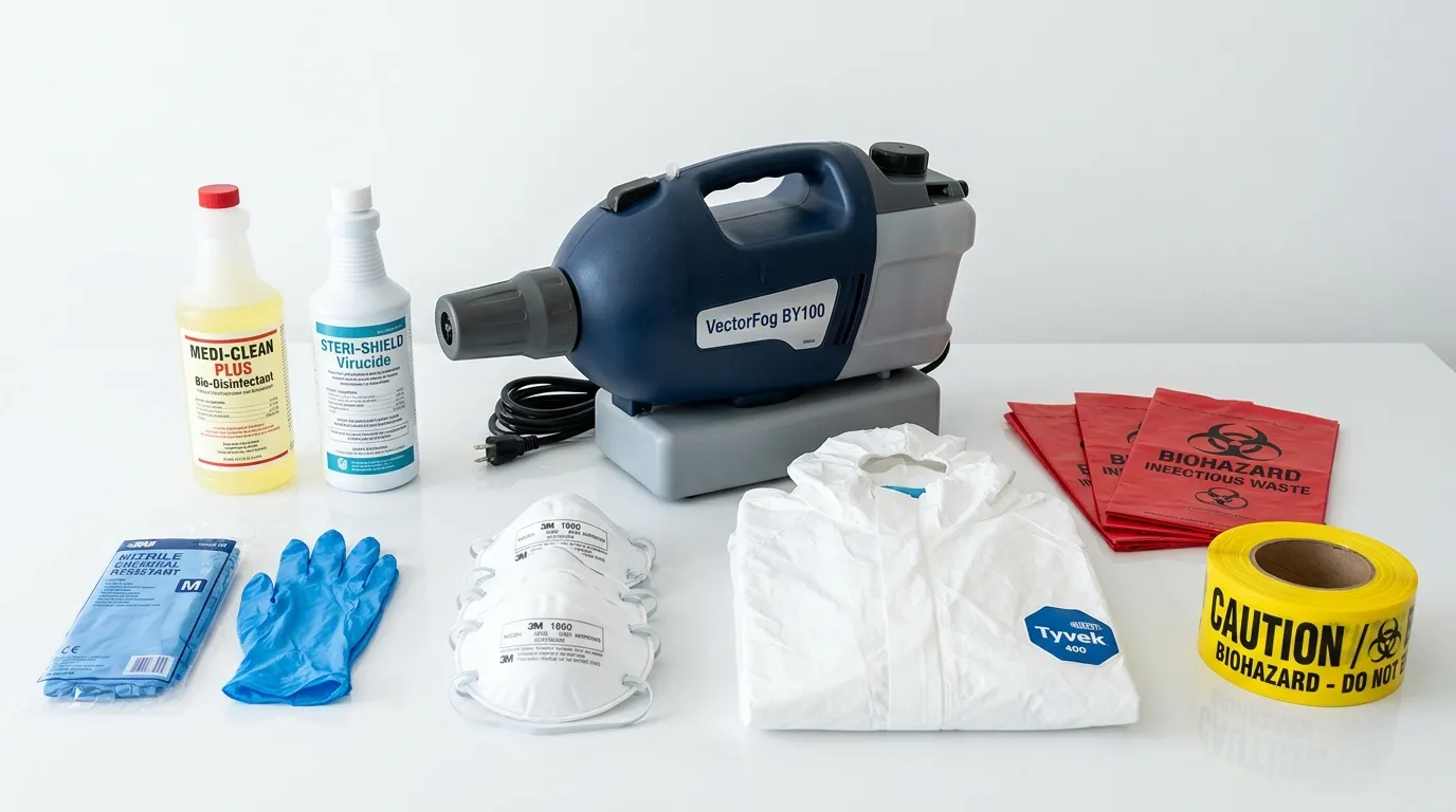 Professional biohazard remediation crew working in Harlem